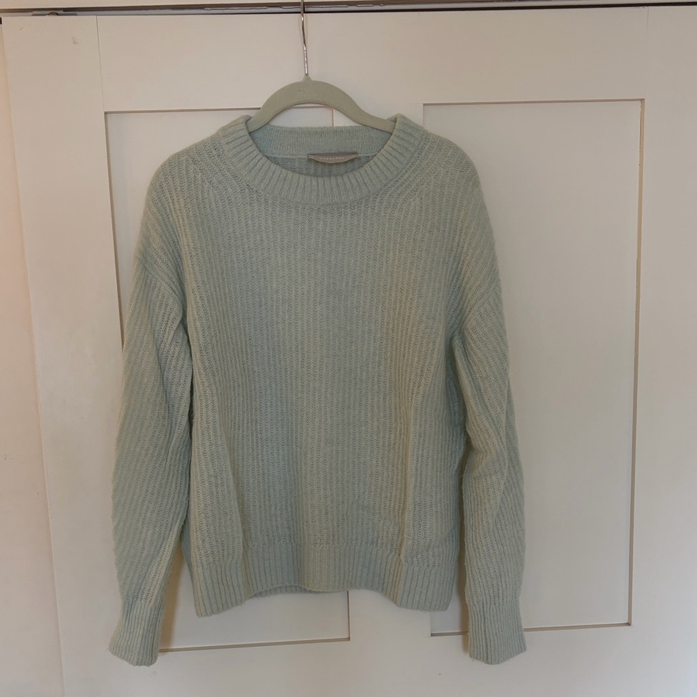 Everlane Alpaca Crew - Mint Green